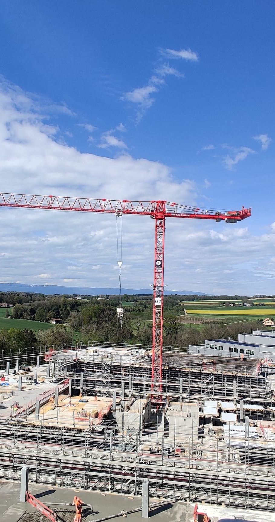 Grue de chantier