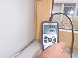 R&eacute;sultat Q4Pa-surf affich&eacute; sur un appareil de test