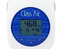 Capteur CO2 en salle de classe