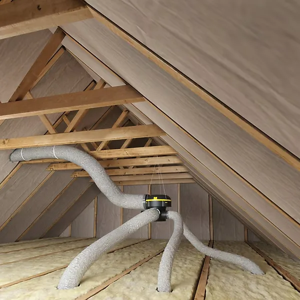 Kit VMC simple flux autoréglable complet — caisson, bouches et grilles