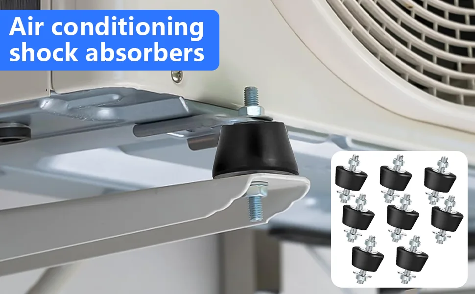 Silentbloc sous pompe &agrave; chaleur / caisson VMC